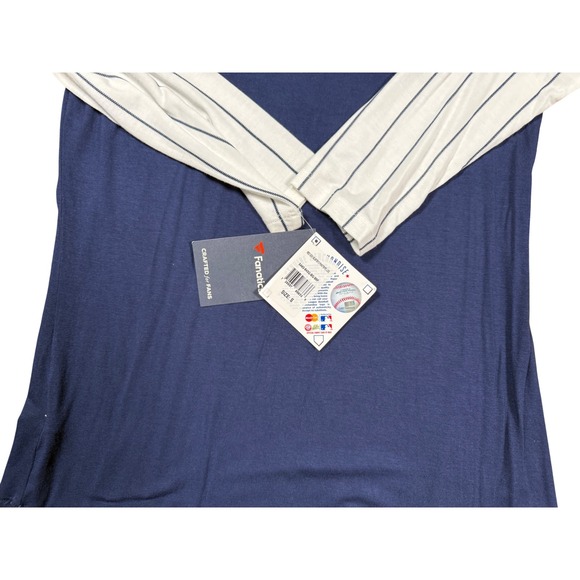 Boston Red Sox Fanatics Women's Baseball‎ T-Shirt Long Sleeve Raglan S - Picture 7 of 7